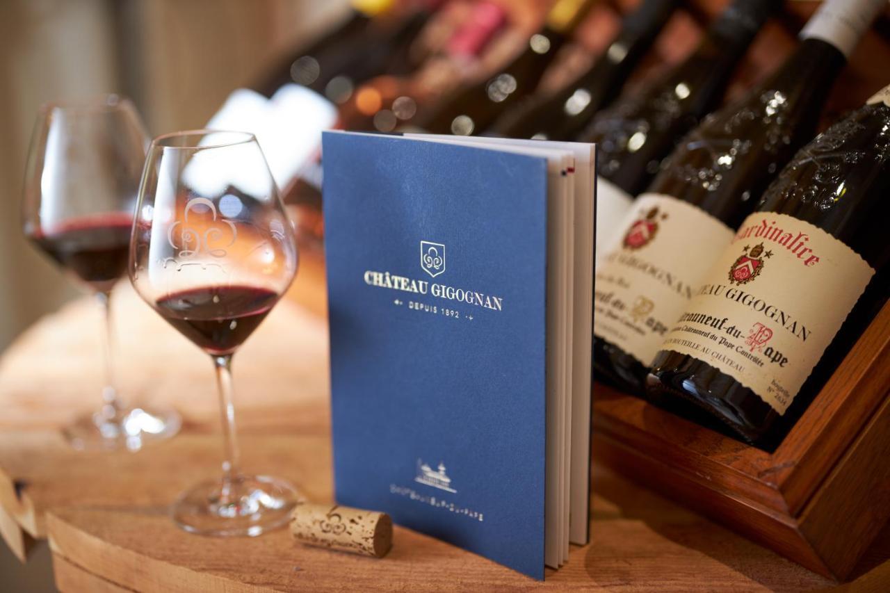 Chambre d'hôtes Château Gigognan Sorgues Ngoại thất bức ảnh